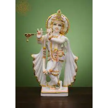 Marble Krishna Statue 